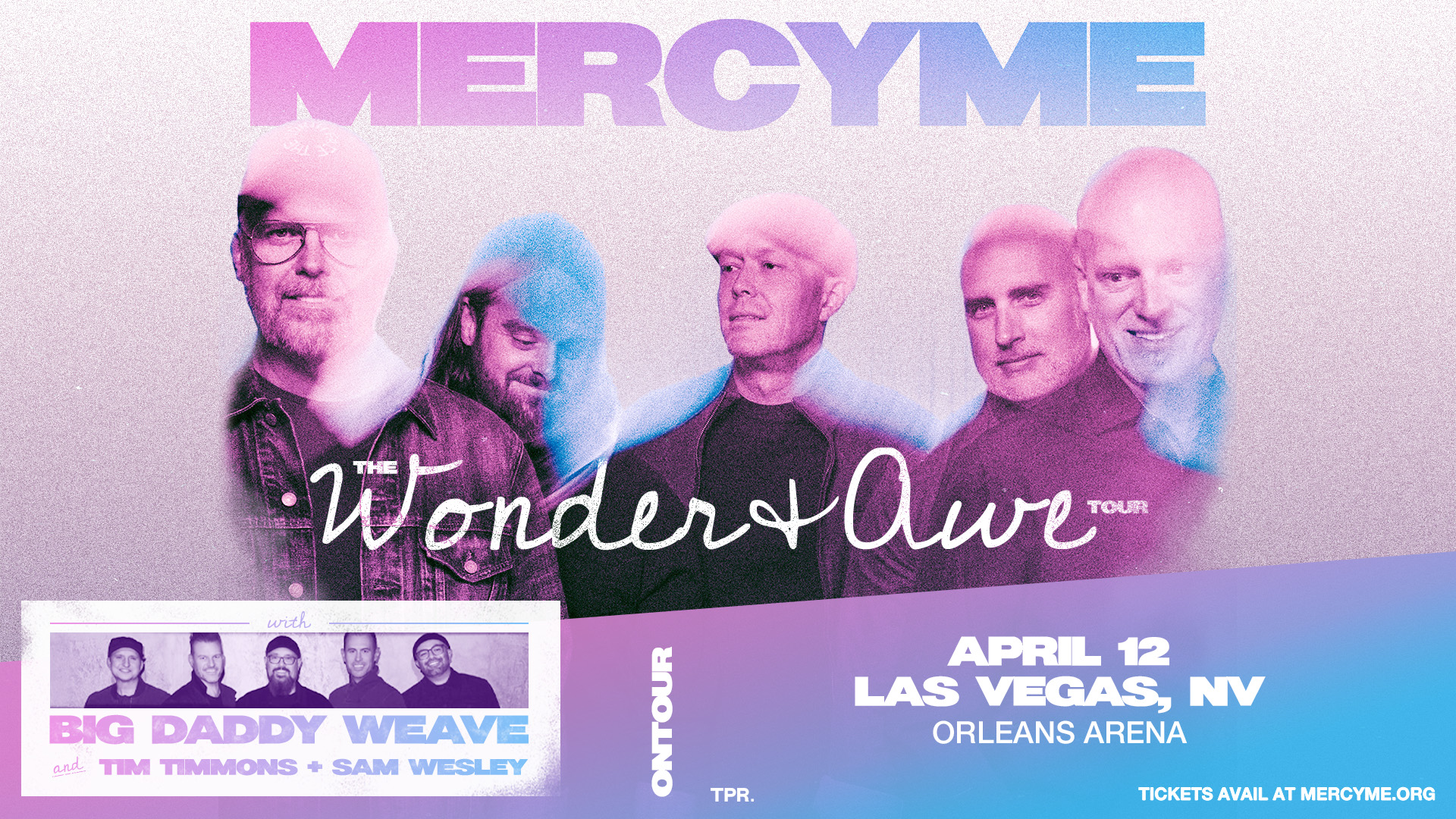 MercyMe: The Wonder + Awe Tour
