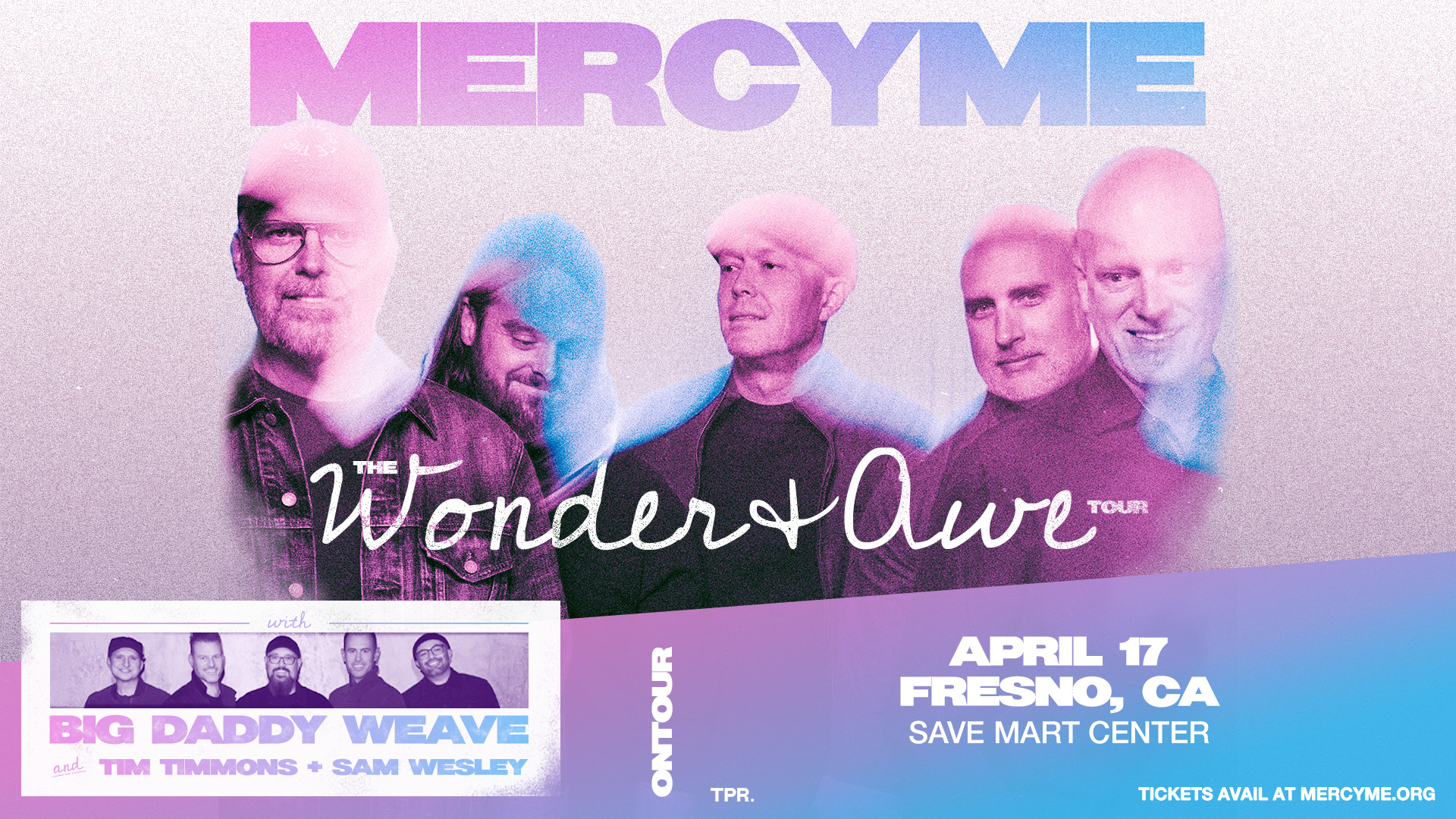 MercyMe: The Wonder + Awe Tour