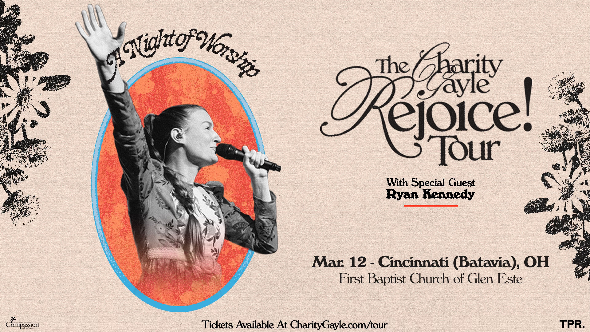 Charity Gayle - REJOICE: A Night of Worship w/ special guest, Ryan Kennedy