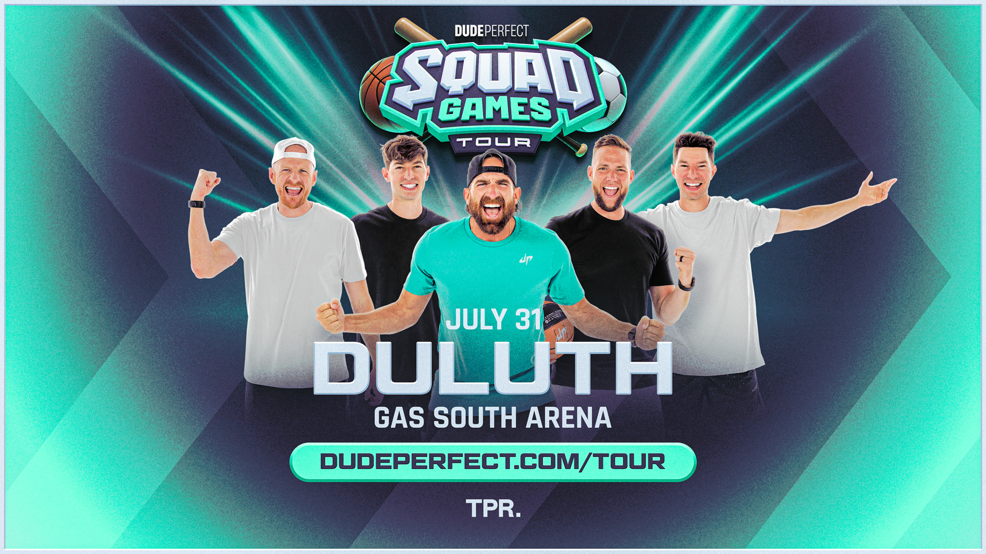 Dude Perfect: Squad Games Tour 2026