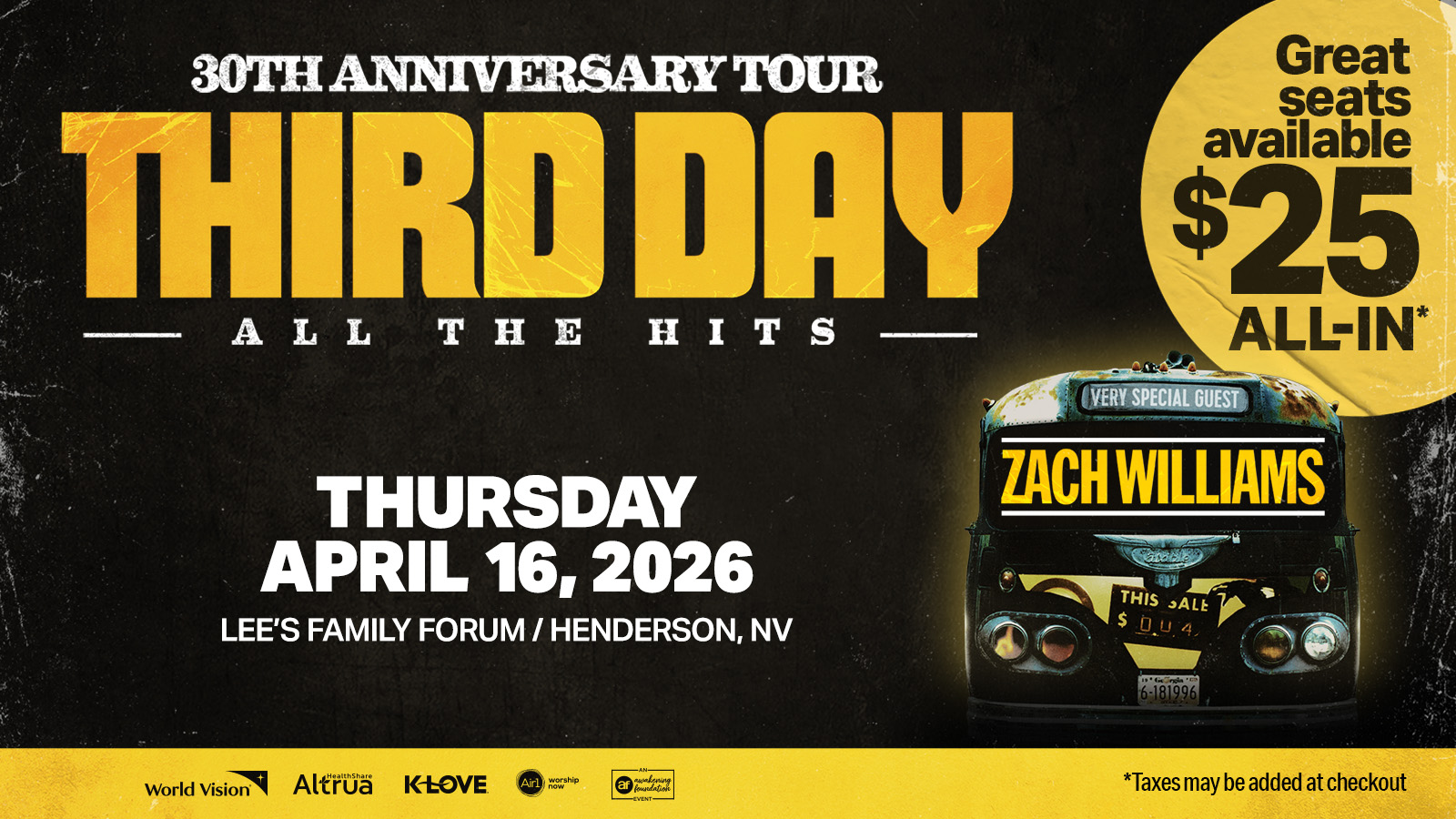 Third Day: 30th Anniversary Tour