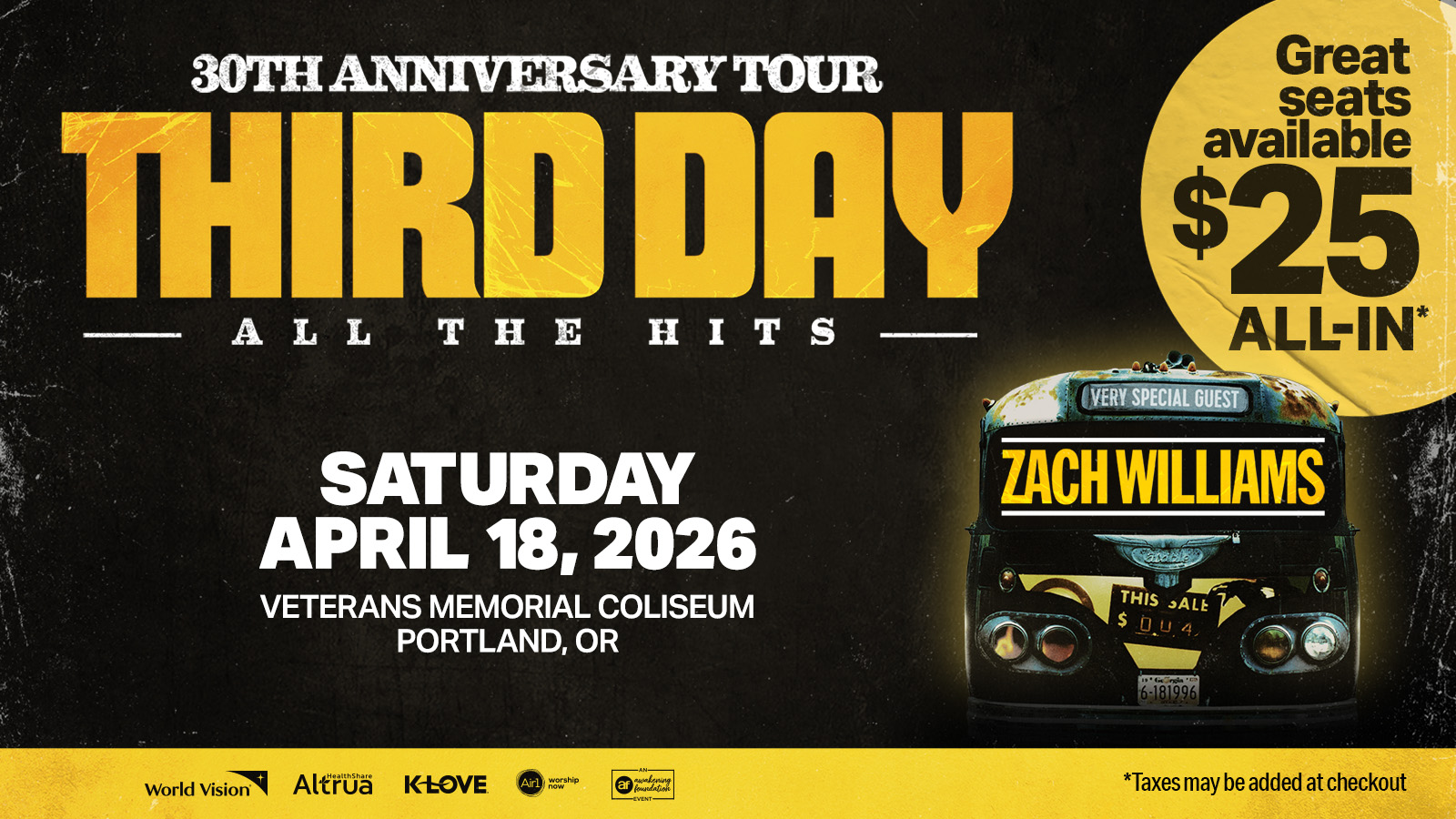 Third Day: 30th Anniversary Tour