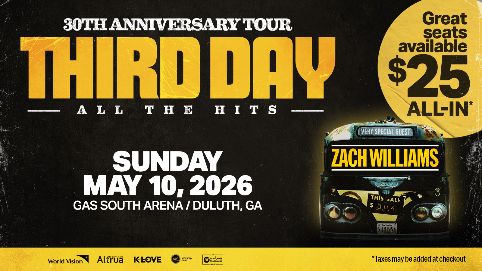 Third Day: 30th Anniversary Tour