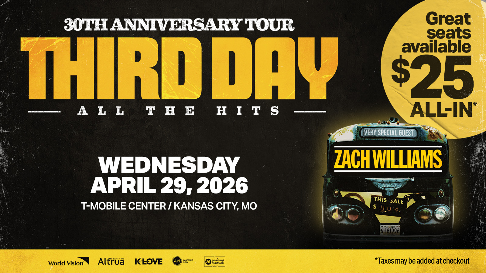 Third Day: 30th Anniversary Tour