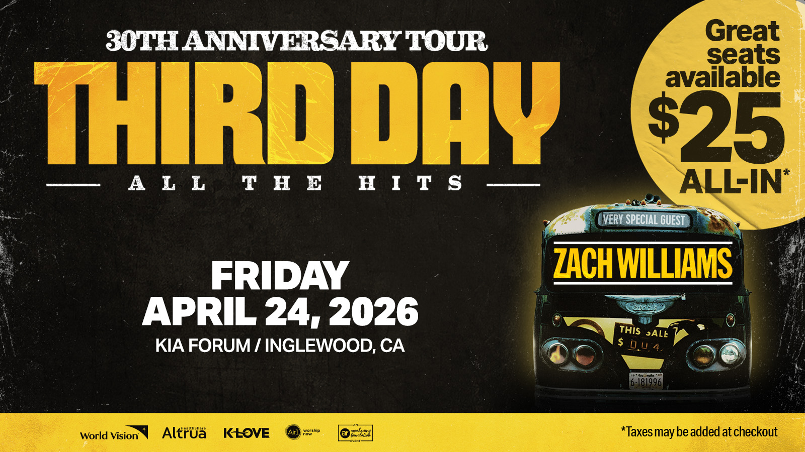 Third Day: 30th Anniversary Tour