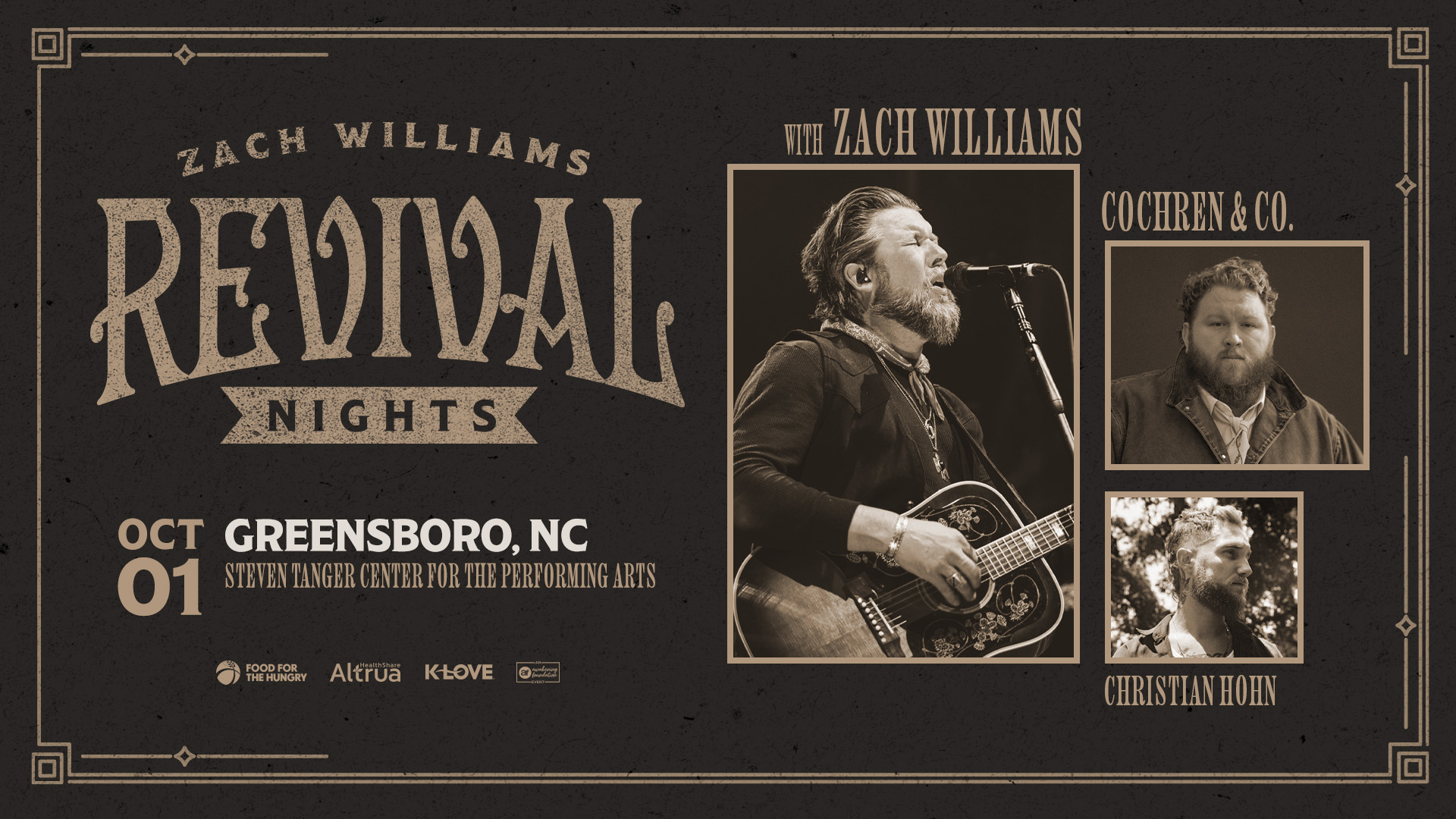 Zach Williams: Revival Nights Tour 2026