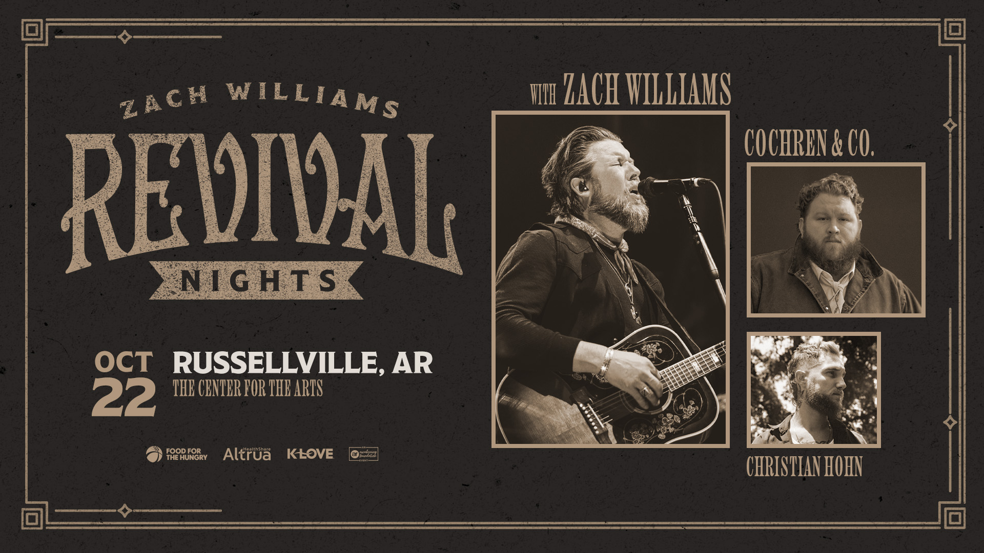Zach Williams: Revival Nights Tour 2026