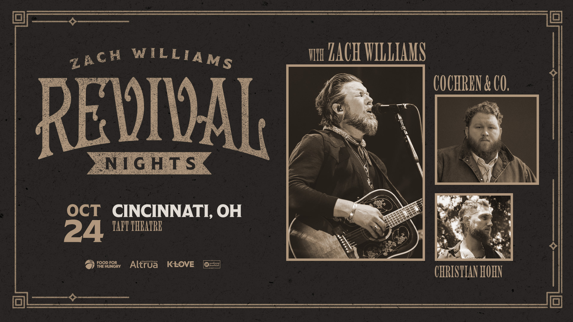 Zach Williams: Revival Nights Tour 2026