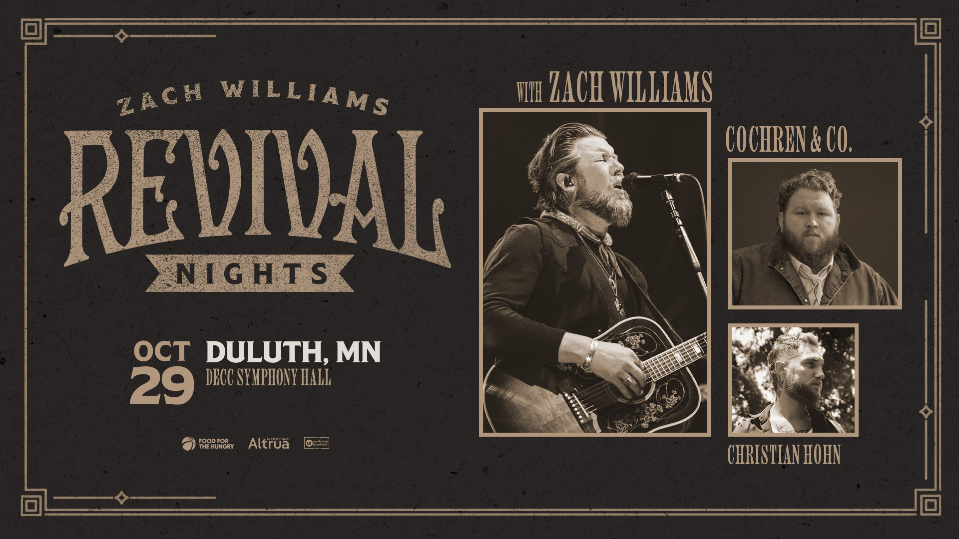 Zach Williams: Revival Nights Tour 2026