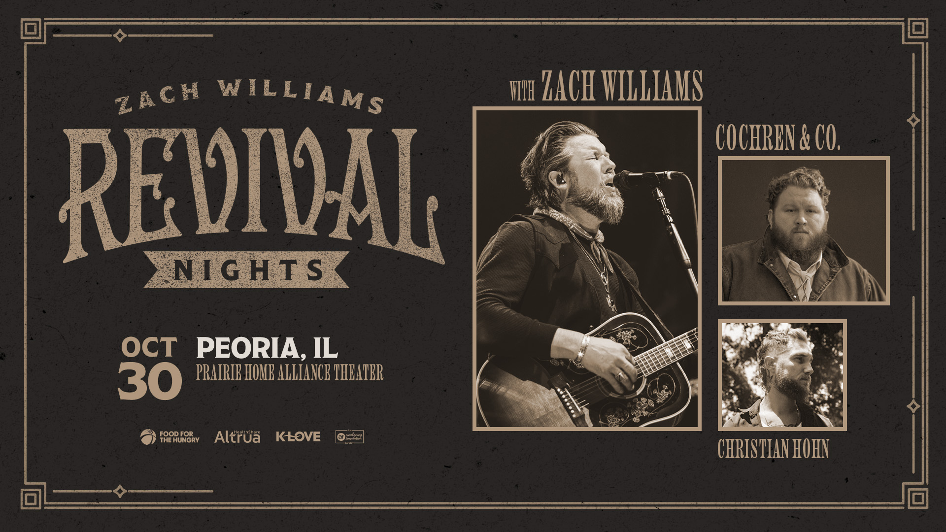 Zach Williams: Revival Nights Tour 2026