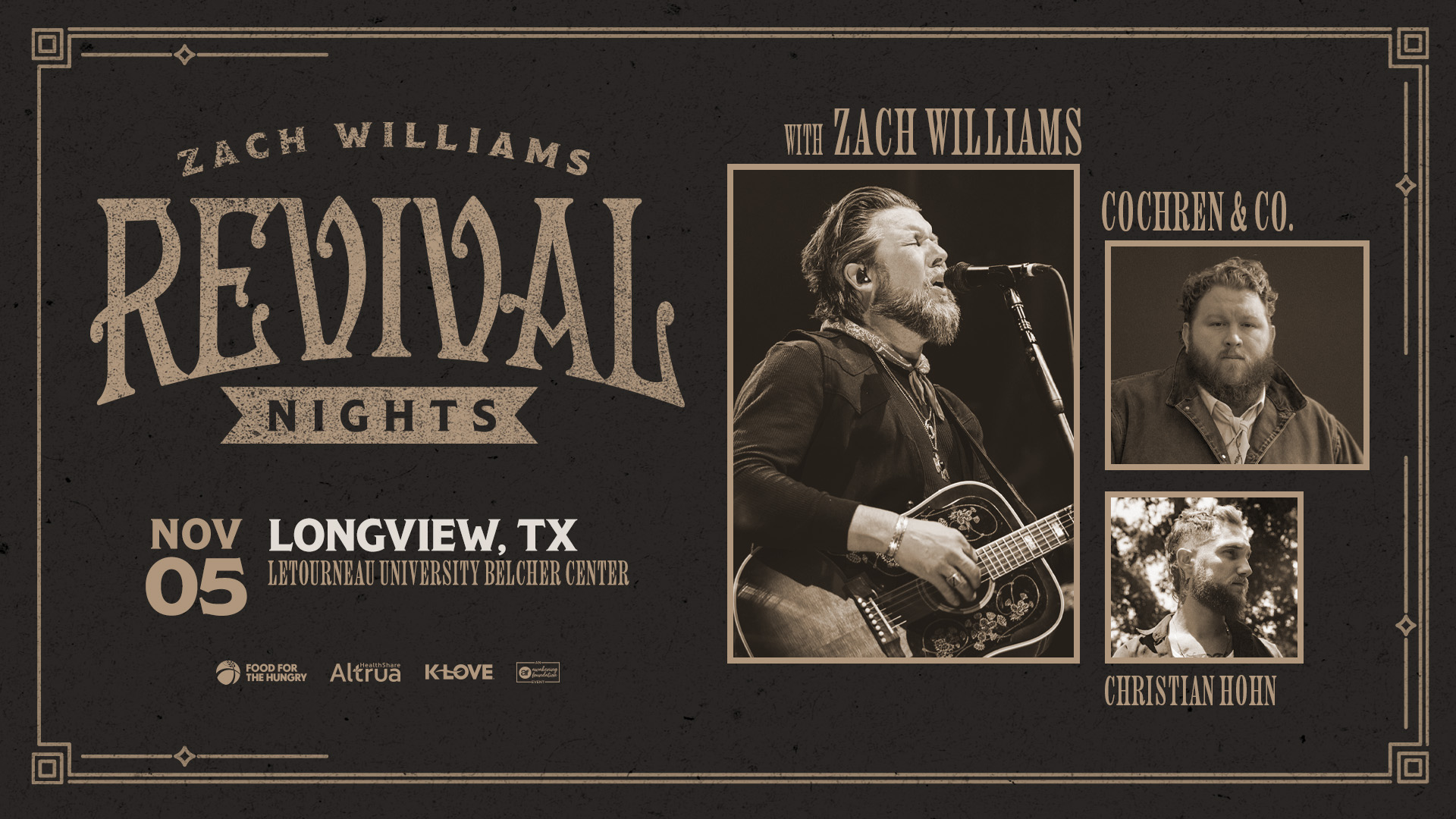 Zach Williams: Revival Nights Tour 2026