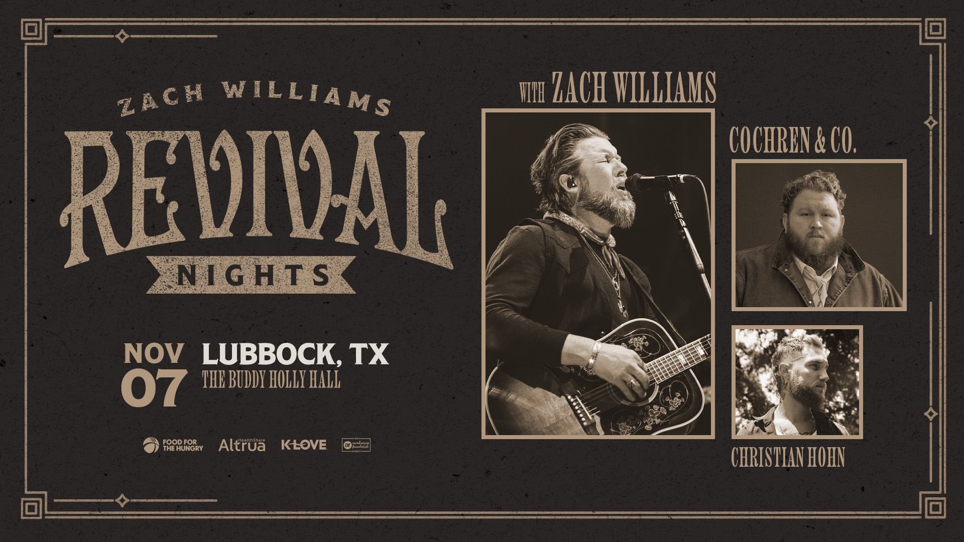 Zach Williams: Revival Nights Tour 2026