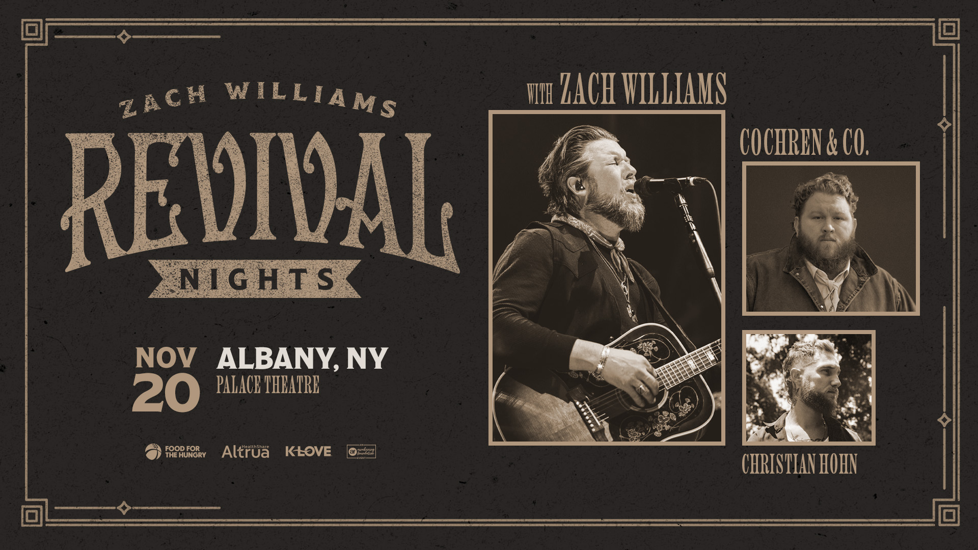 Zach Williams: Revival Nights Tour 2026