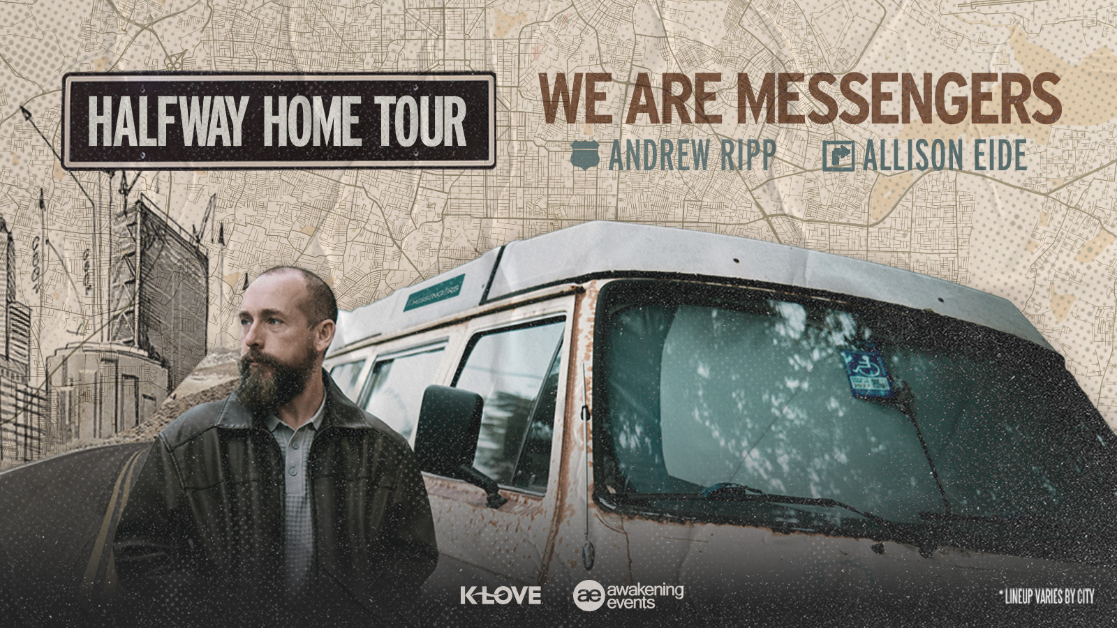 We Are Messengers Halfway Home Tour with Andrew Ripp and Allison Eide