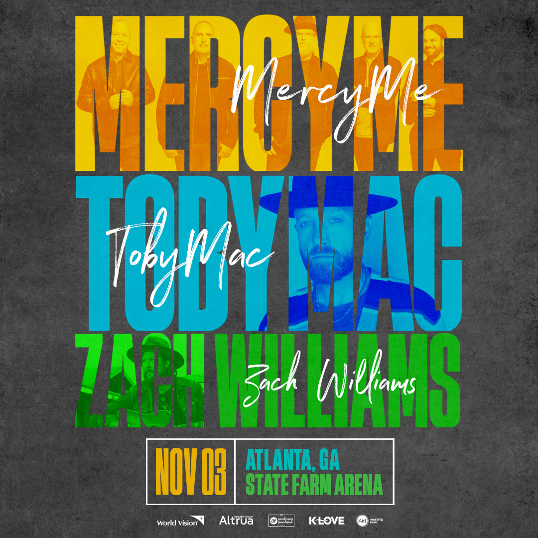 MercyMe, TobyMac & Zach Williams