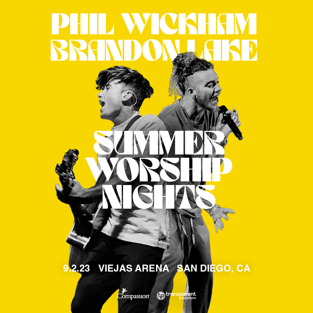 Summer Worship Nights Tour Phil Wickham & Brandon Lake Air1 Worship