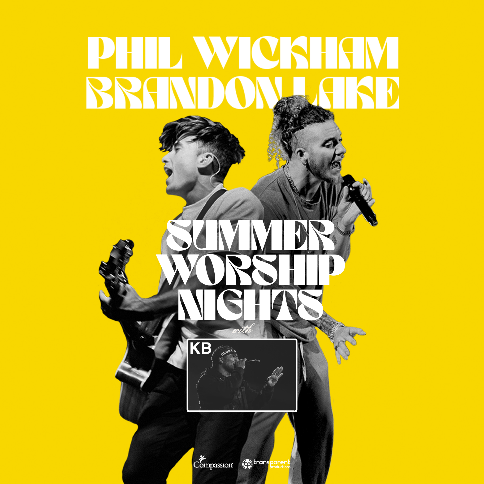 Phil Wickham & Brandon Lake: Summer Worship Nights: SOLD OUT! 