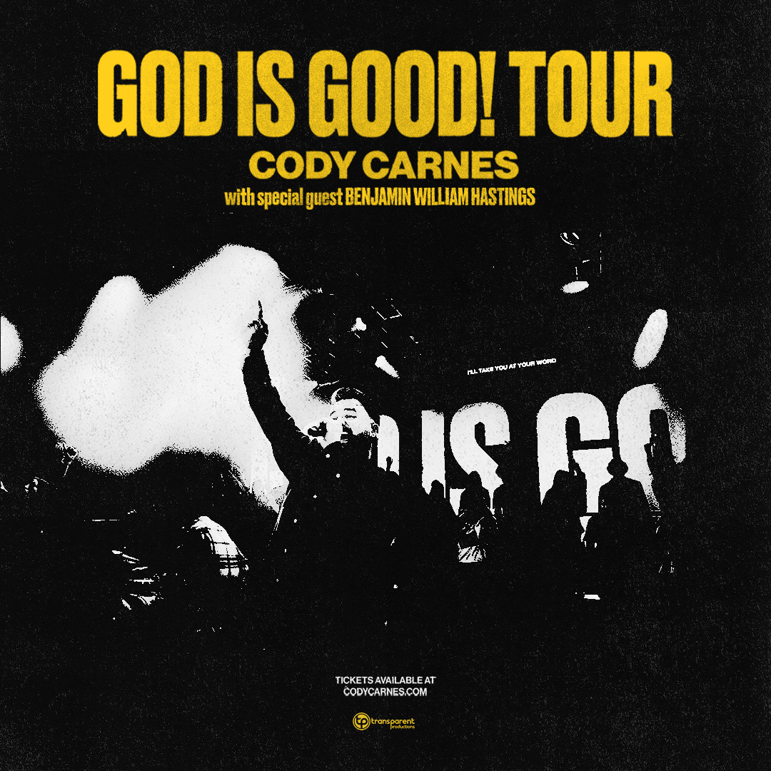 Cody Carnes God is Good! Tour