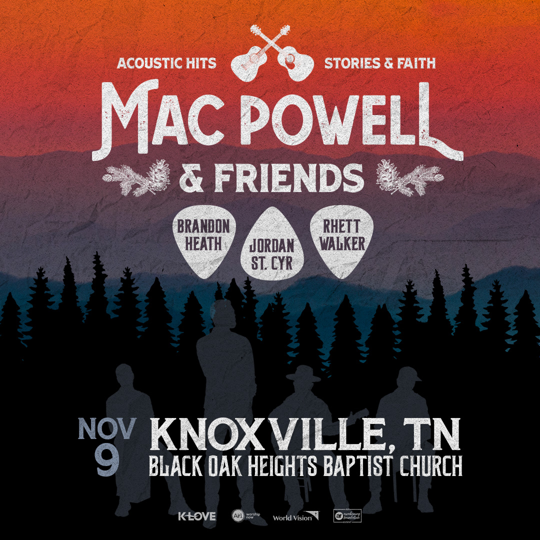 Mac Powell & Friends An Acoustic Night of Hits, Stories & Faith