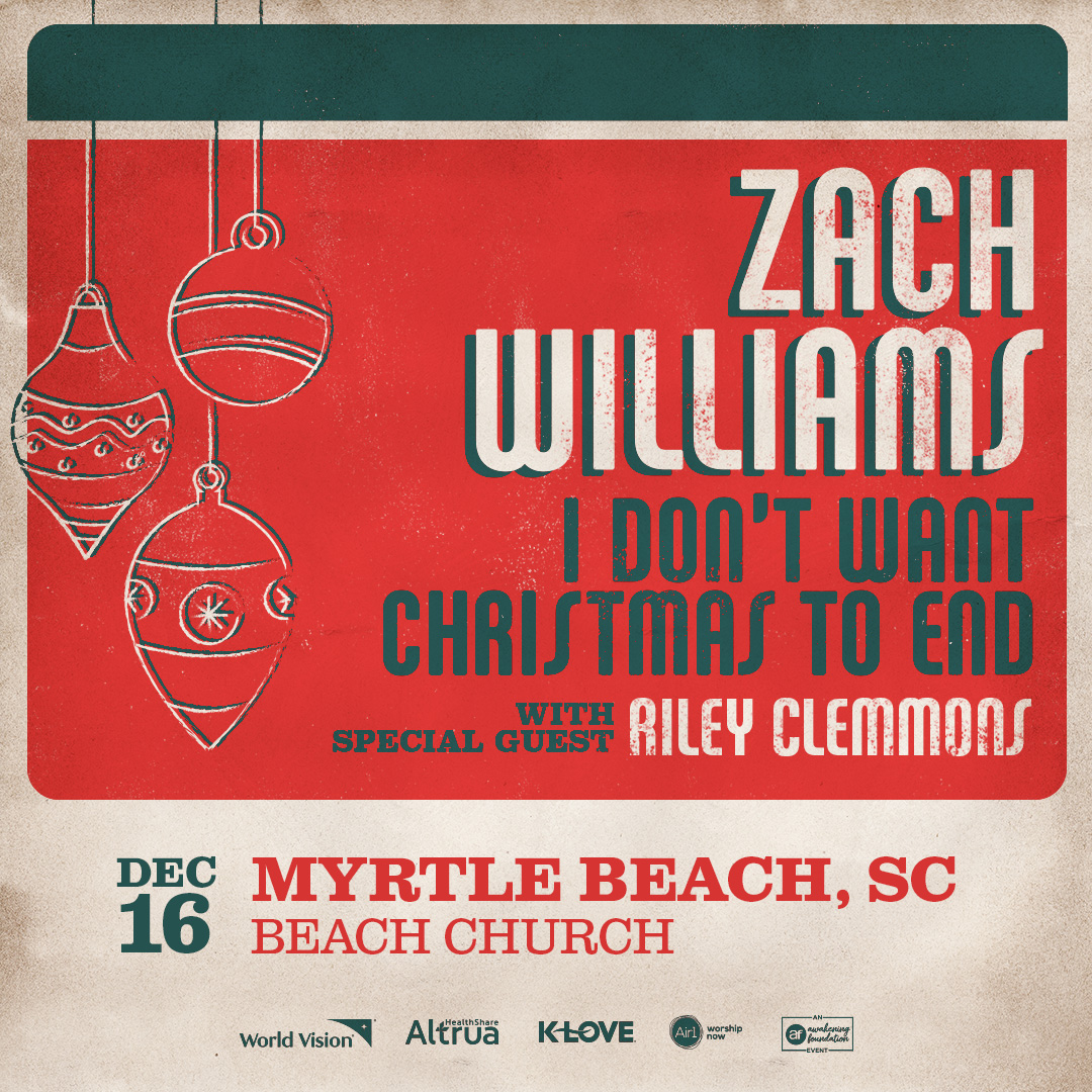 Zach Williams | I Don't Want Christmas to End Tour