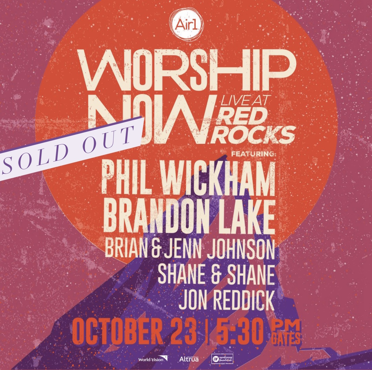 Air1 Live at Red Rocks 2023 