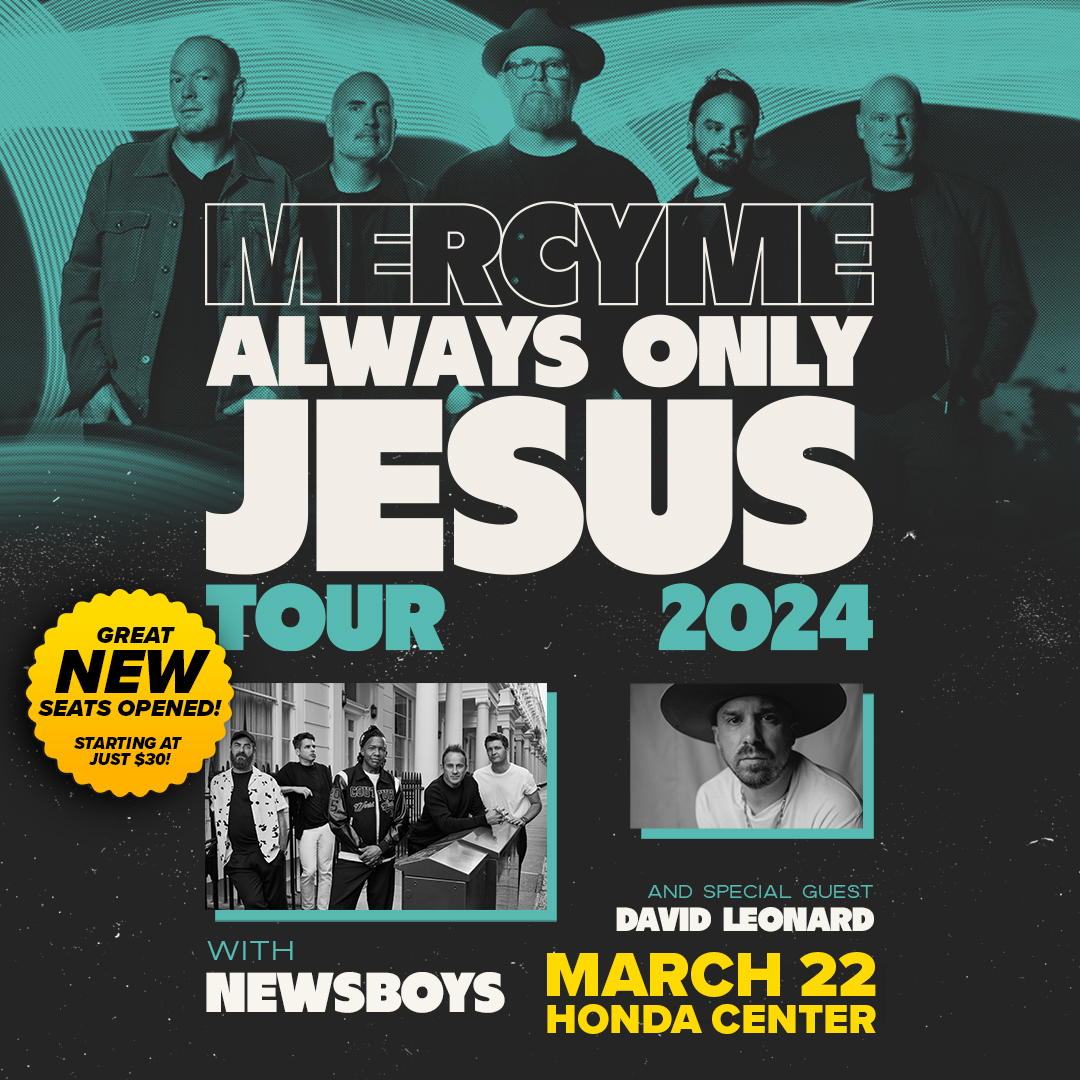 MercyMe Always Only Jesus Tour 2024