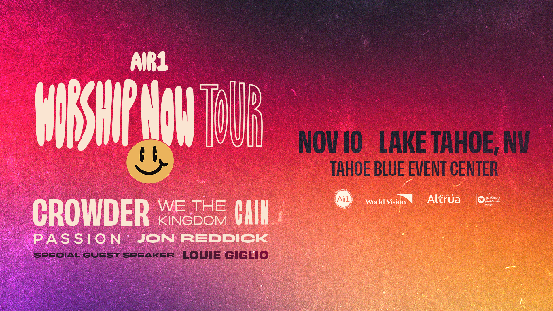 Air1 Worship Now Tour