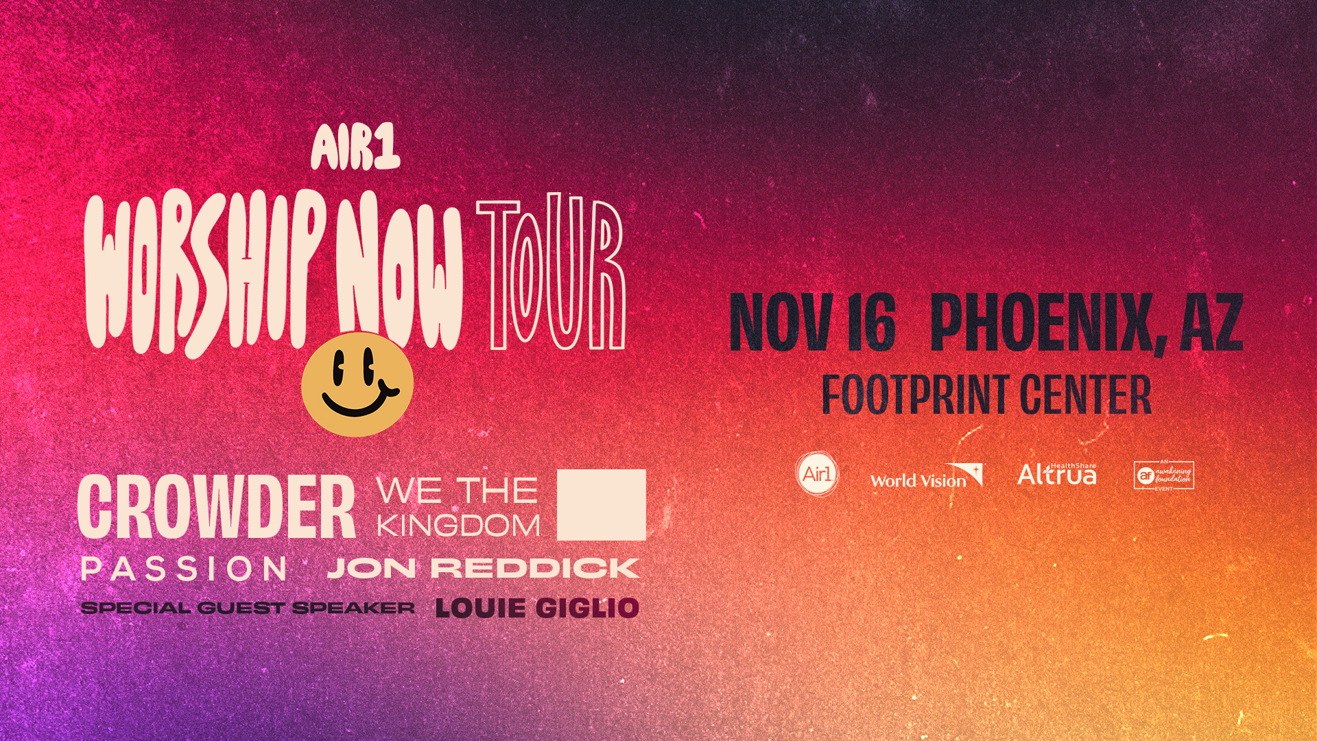 Air1 Worship Now Tour