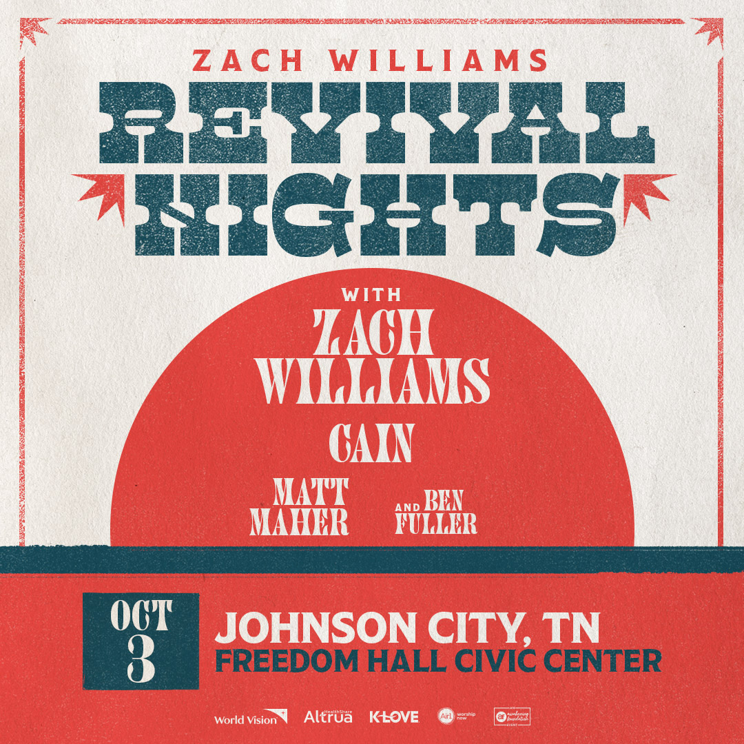 CANCELLED - Zach Williams: Revival Nights Tour 2024