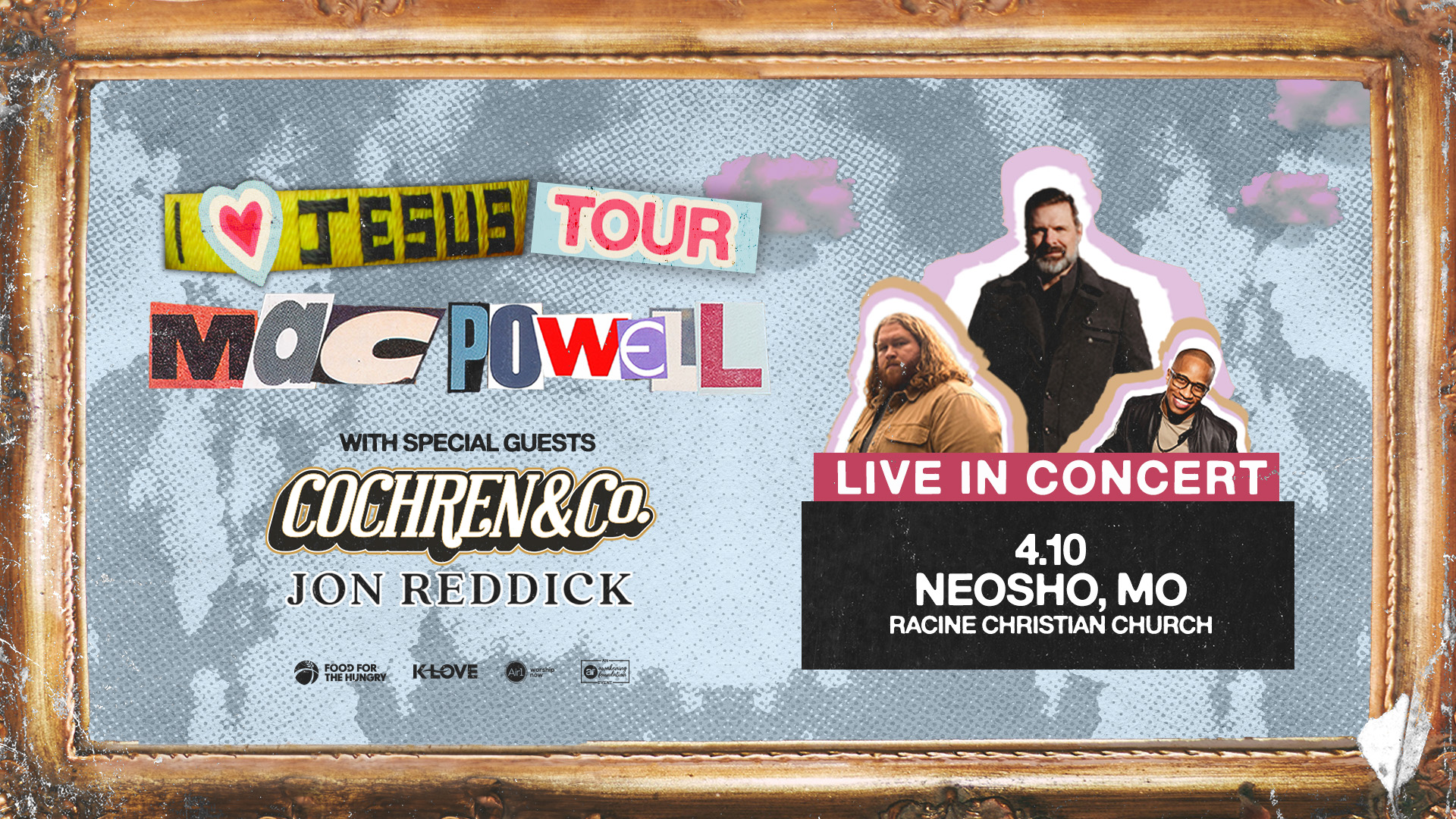 Mac Powell's I Love Jesus Tour