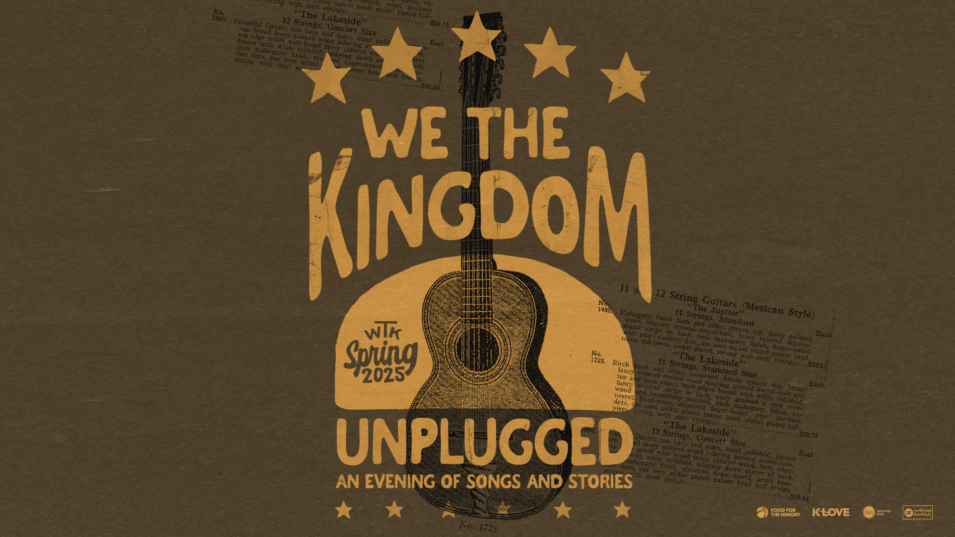 We The Kingdom Unplugged Tour Spring 2025