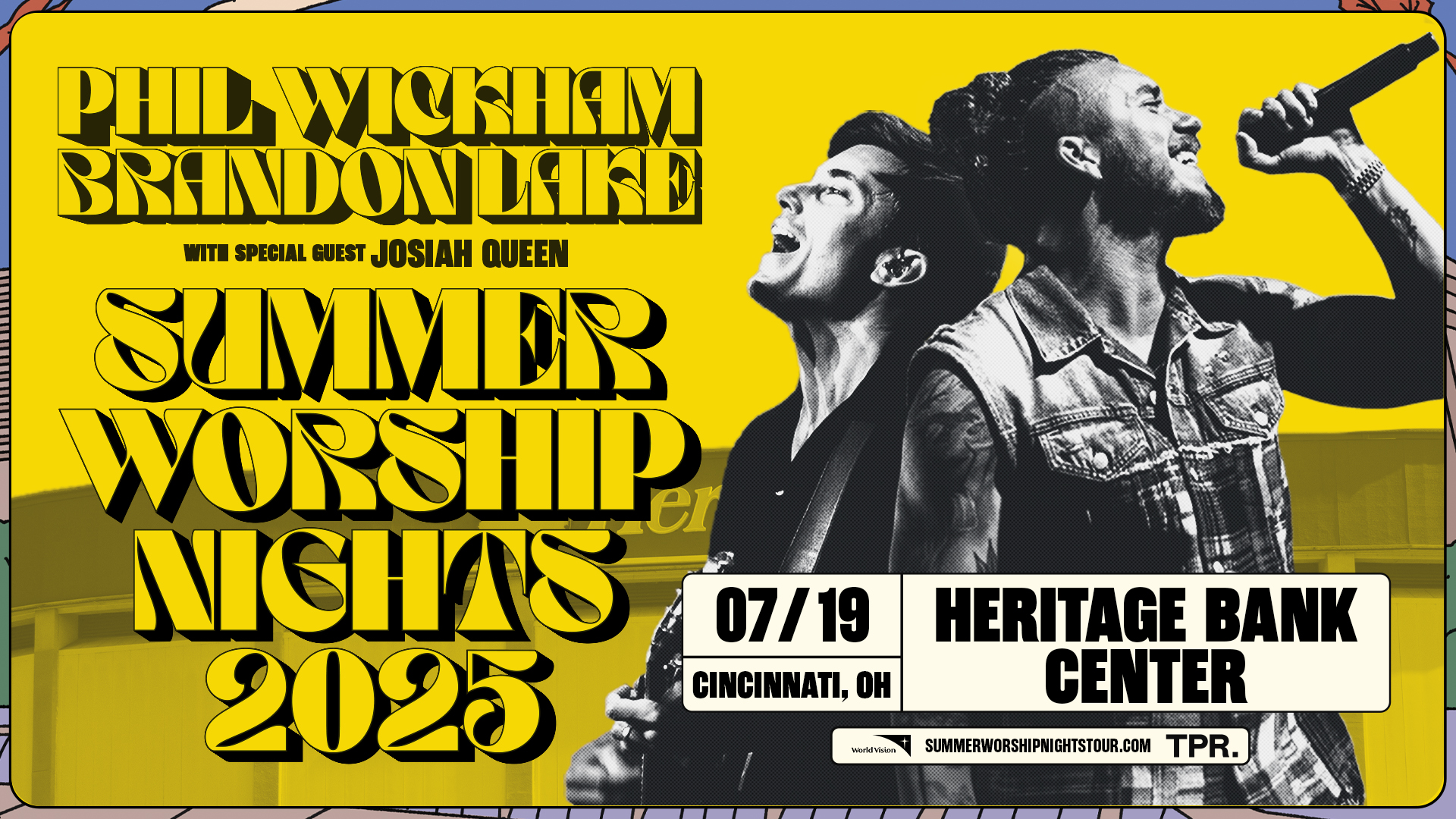 Summer Worship Nights Tour With Phil Wickham and Brandon Lake