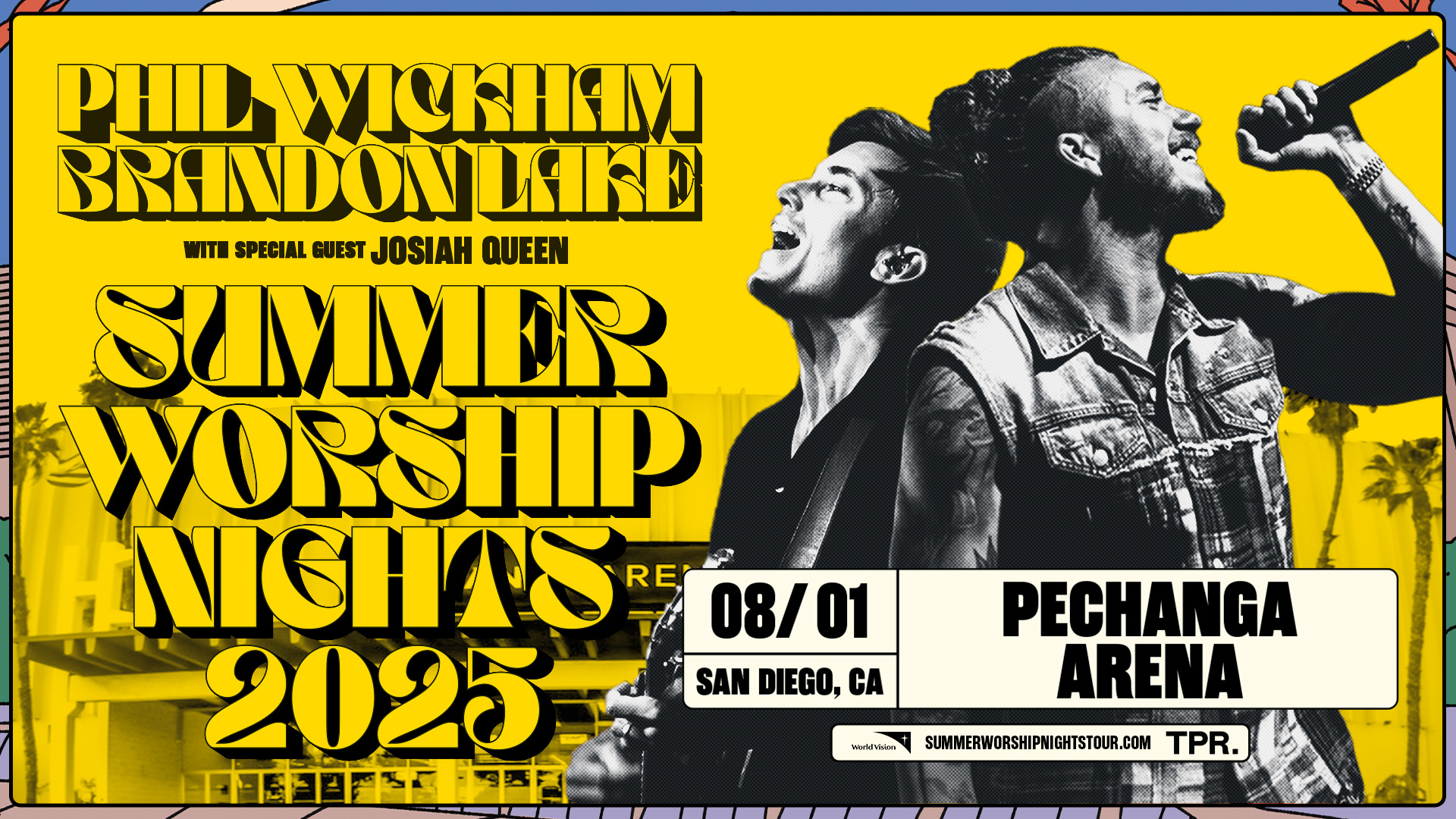 Summer Worship Nights Tour With Phil Wickham and Brandon Lake