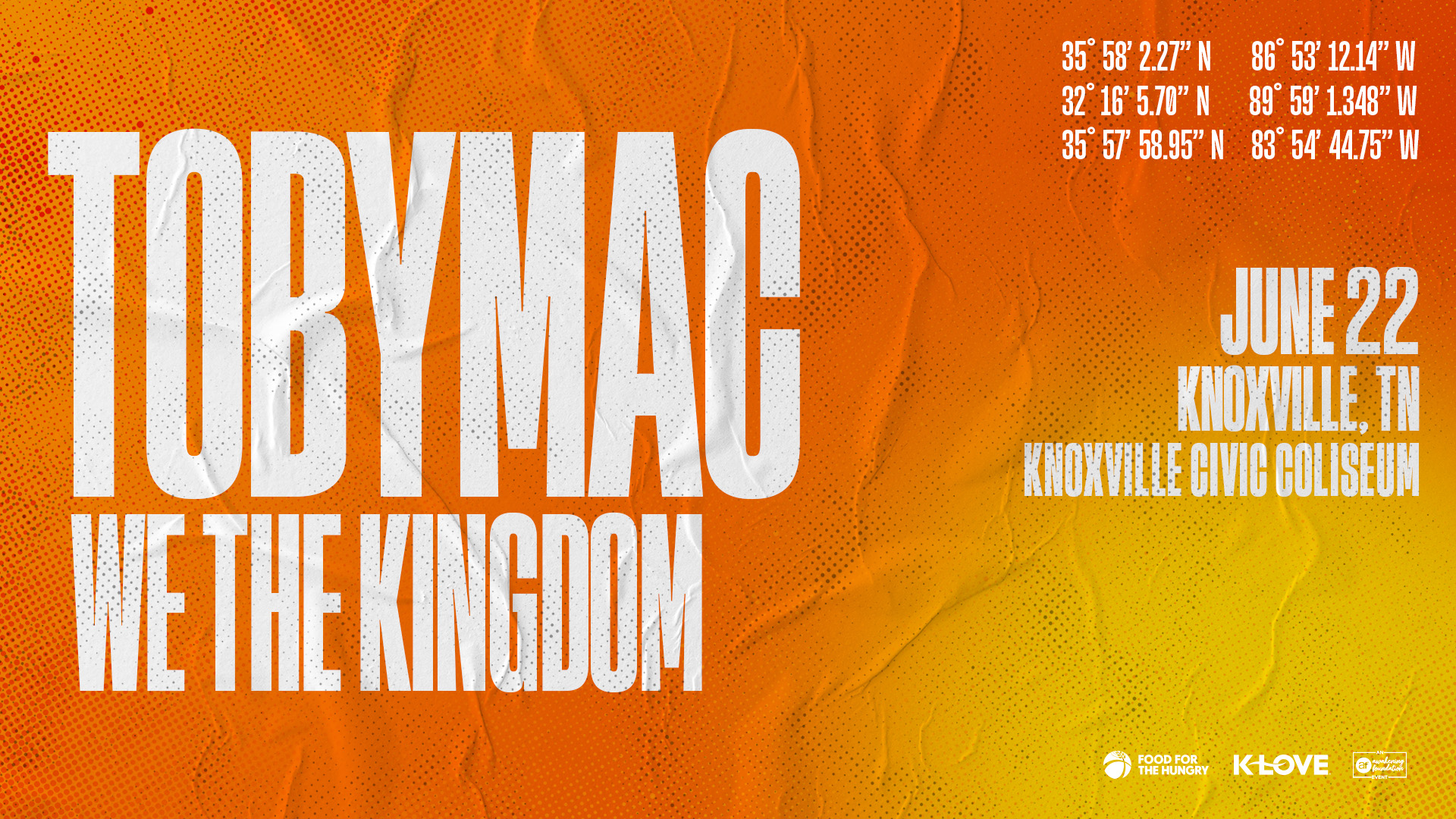 TobyMac, Zach Williams and We The Kingdom: Summer Tour
