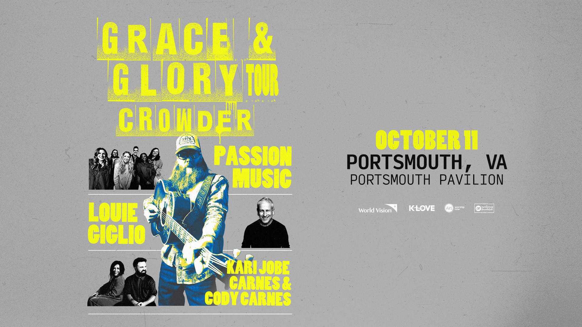 Crowder: Grace & Glory Tour