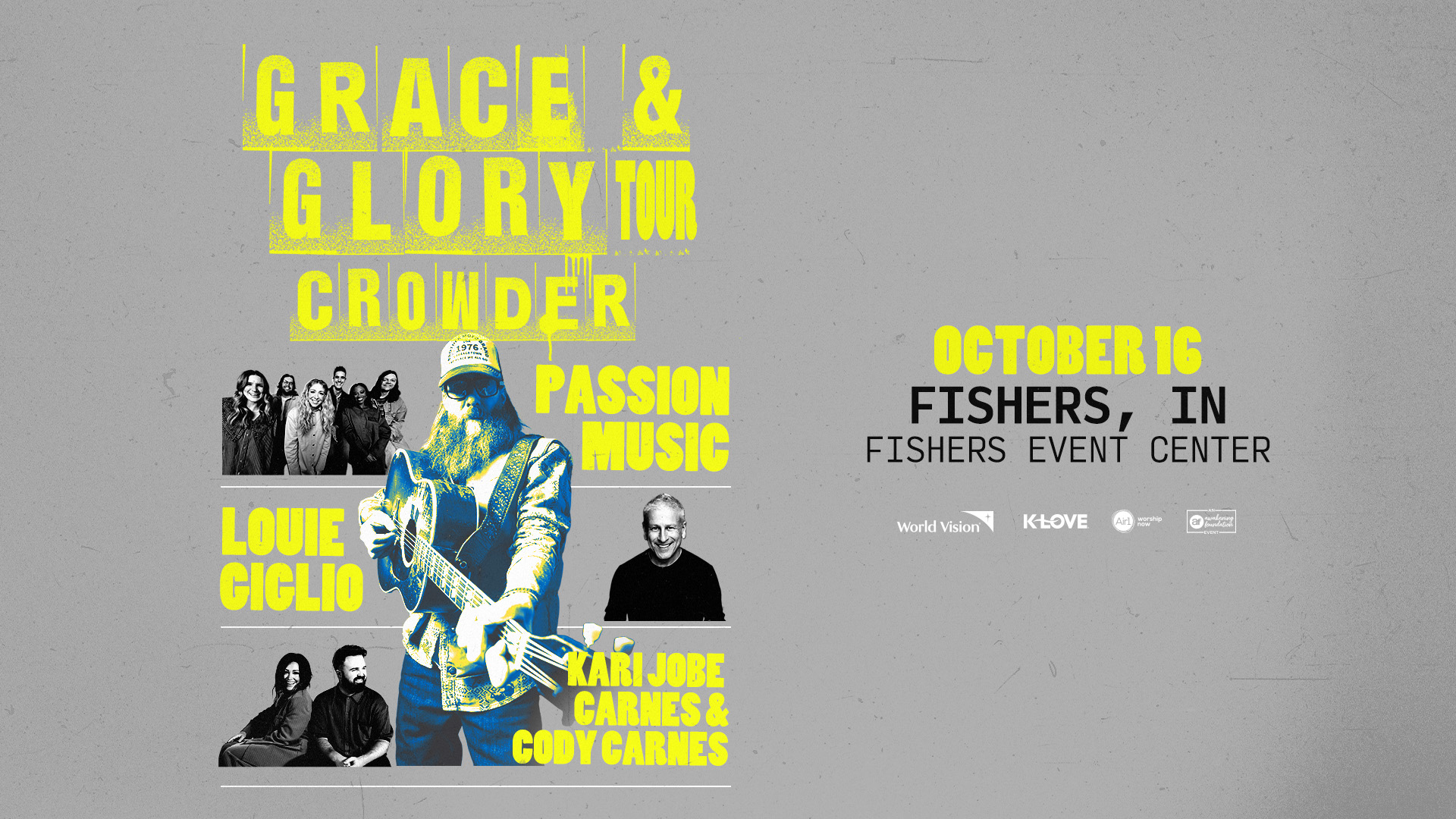 Crowder: Grace & Glory Tour