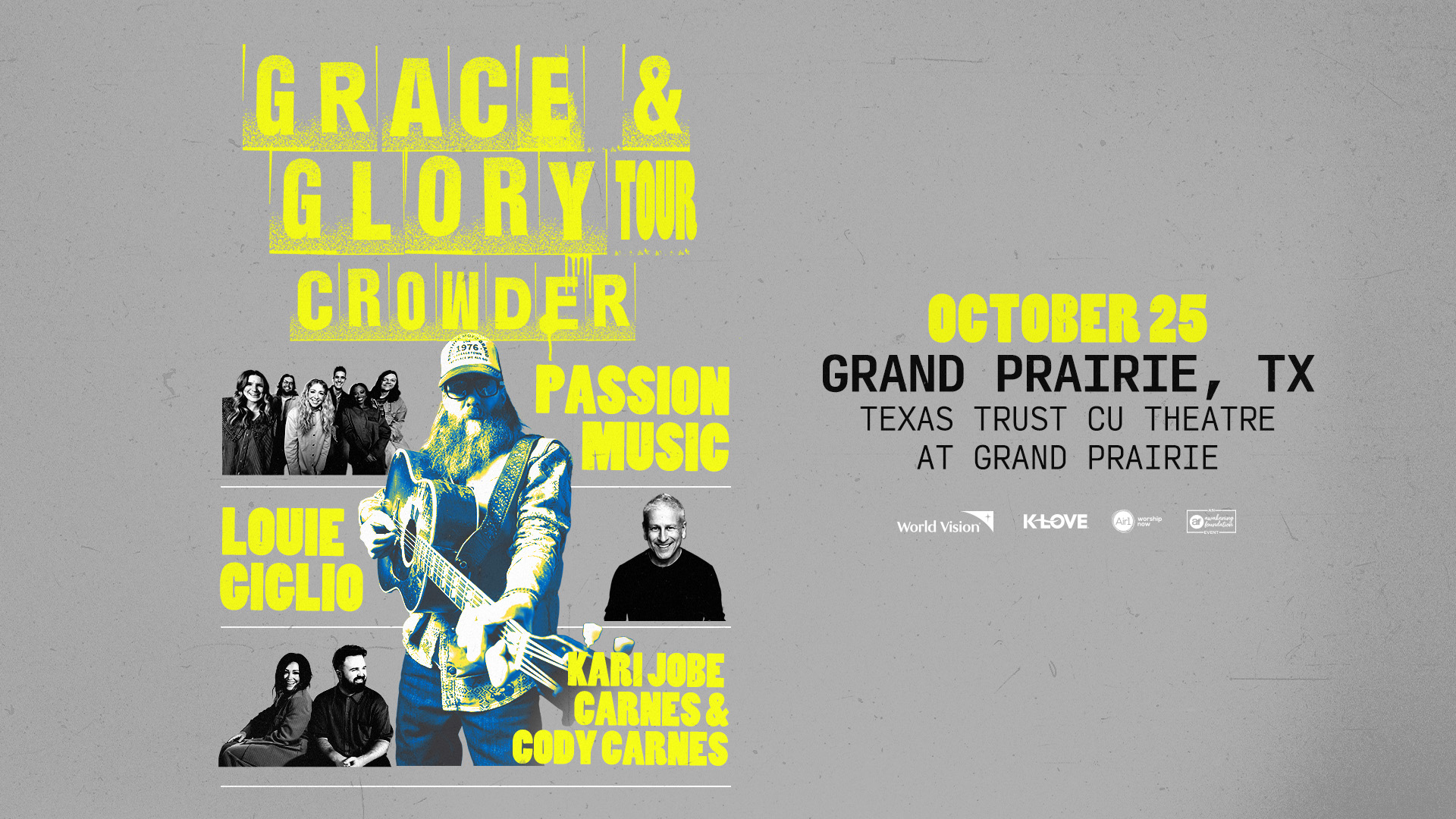 Crowder: Grace & Glory Tour