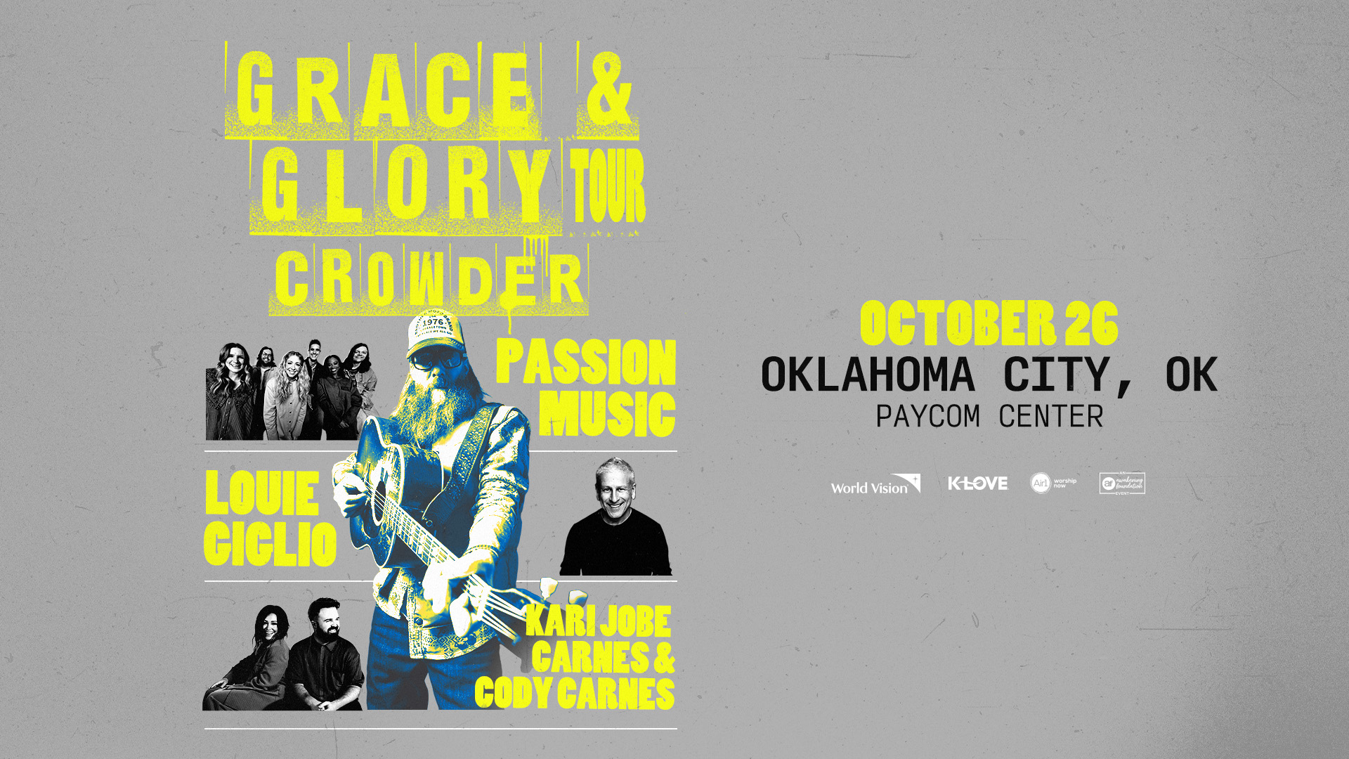 Crowder: Grace & Glory Tour