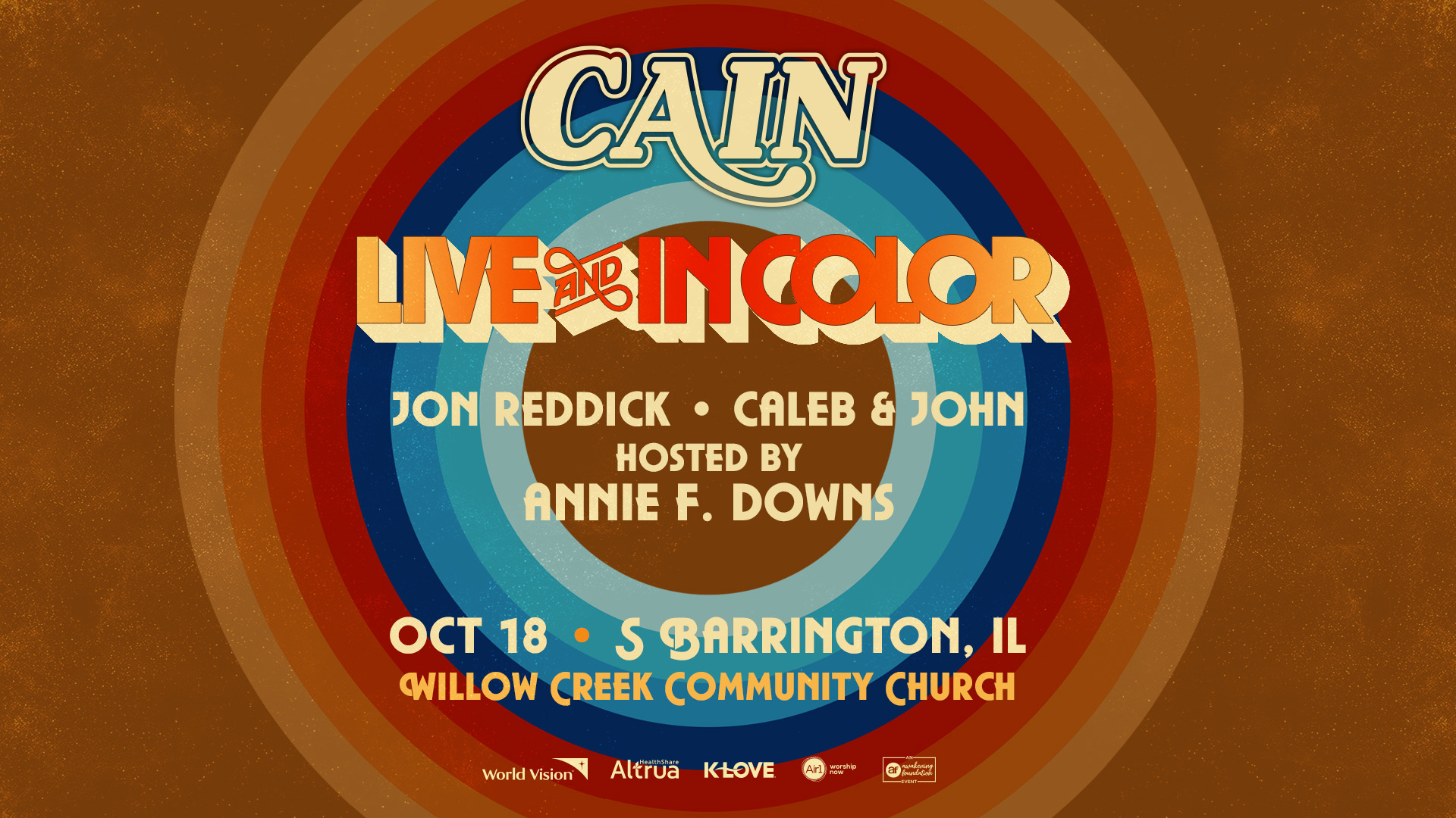 CAIN: Live and in Color