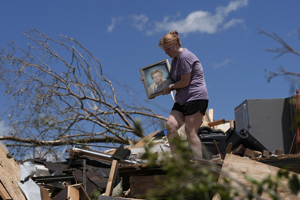 tornado damage storm