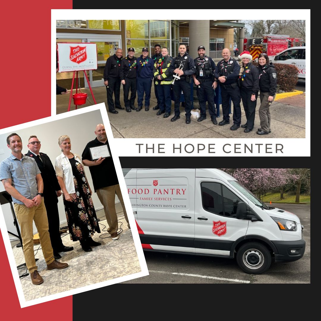 First Responders Kettle Drive, Pathway of Hope and The Hope Center Mobile Food Pantry