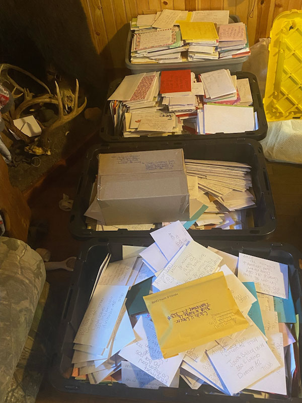 Thank you letters