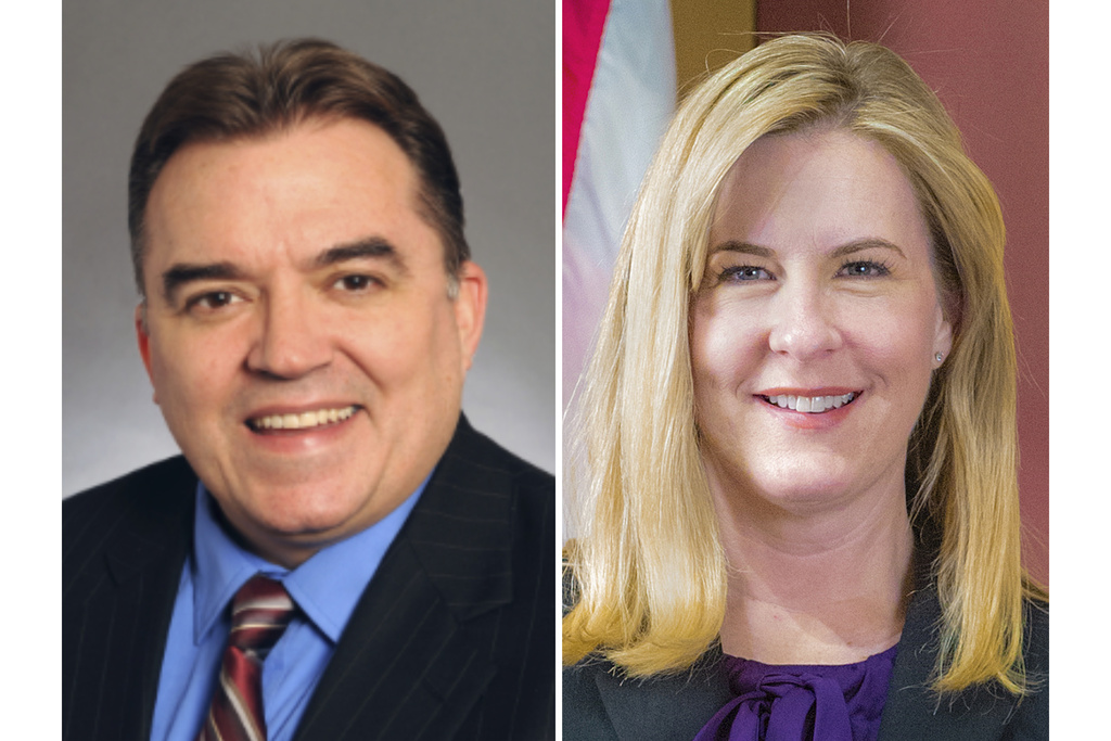 Senator John A. Hoffman and Rep. Melissa Hortman