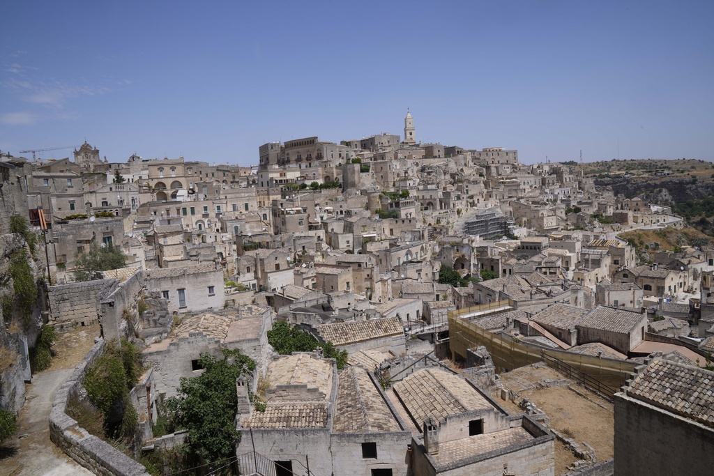 A view of Matera, Italy