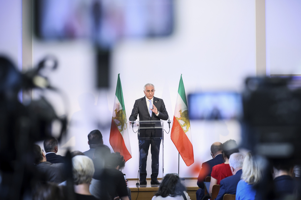 Reza Pahlavi, the son of Iran