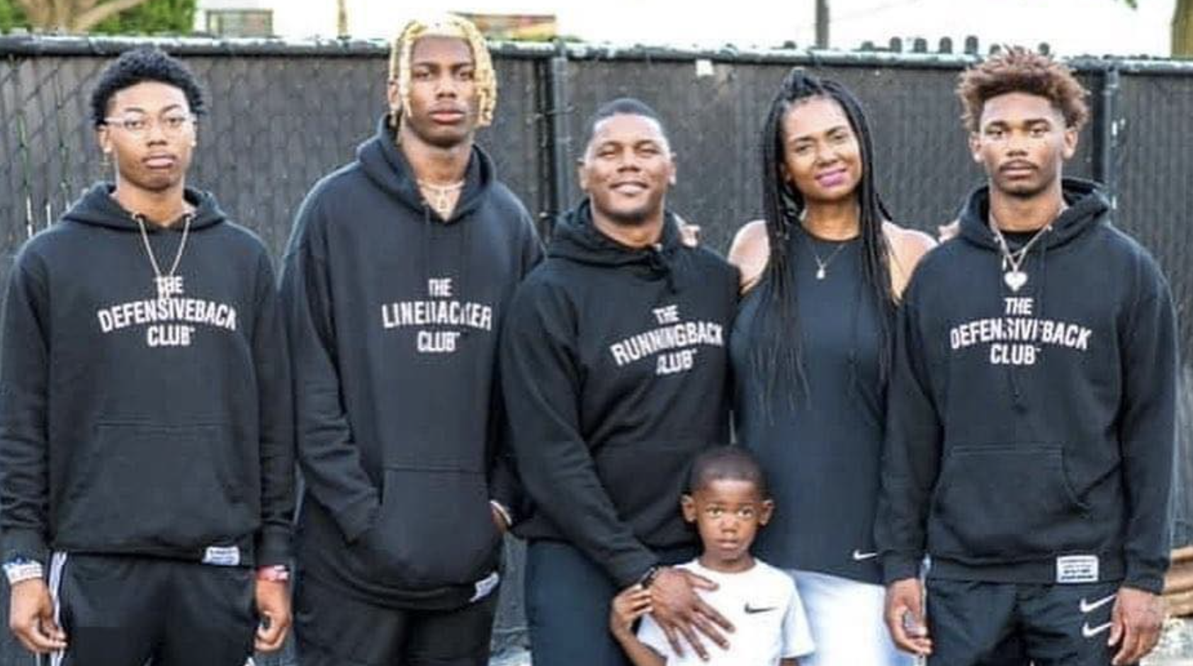 Deland, wife and four sons