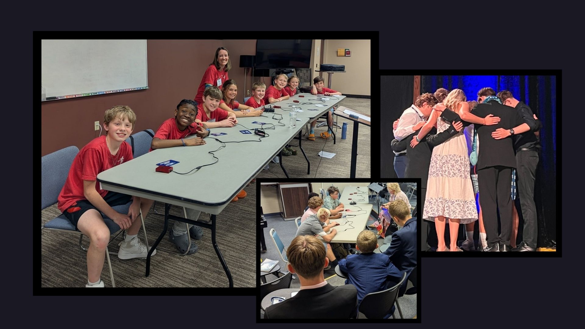 Kids compete together, pray together and study the Bible together with Bible Bowl