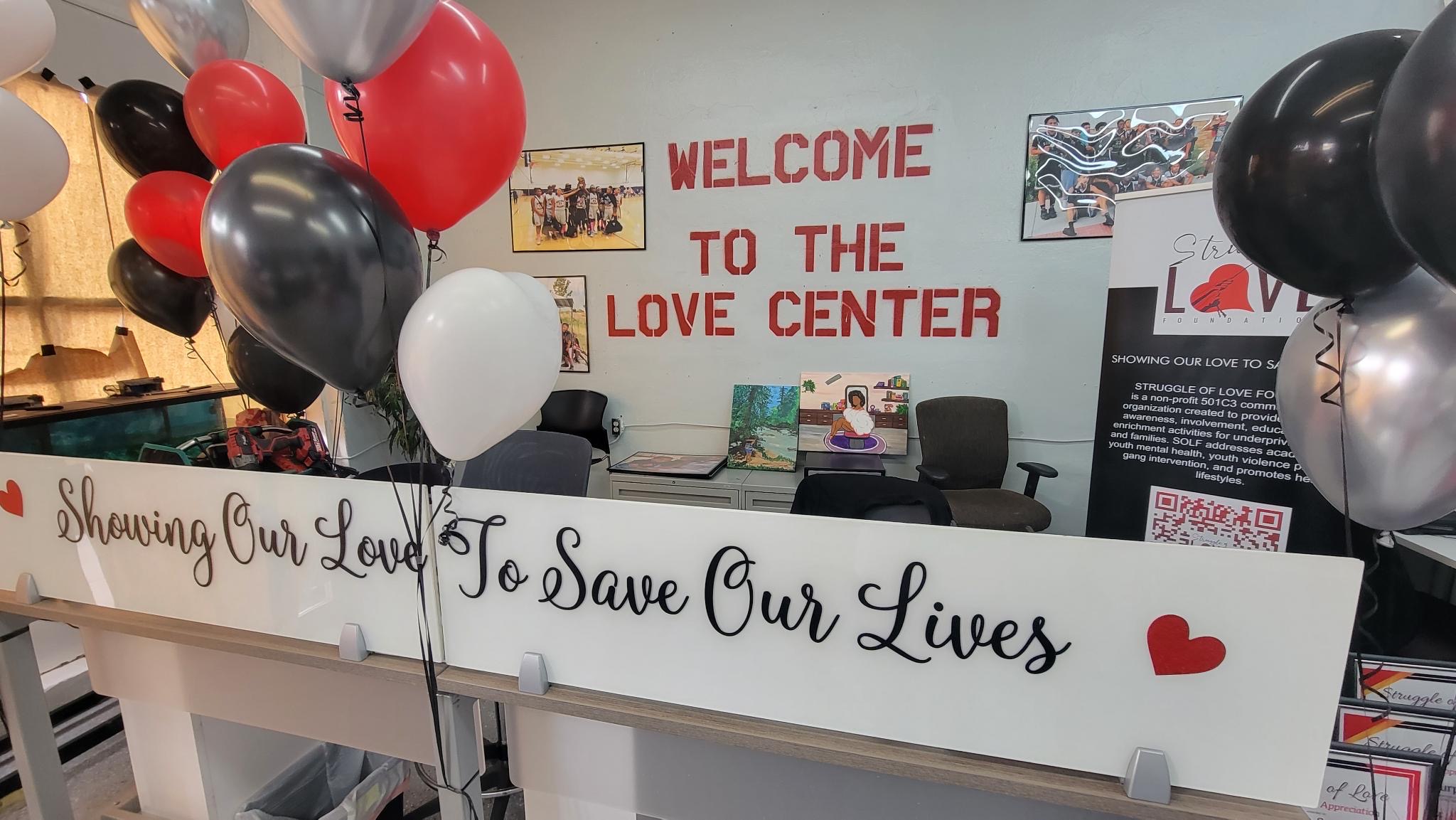 The Love Center, headquarters of the Struggle of Love Foundation,