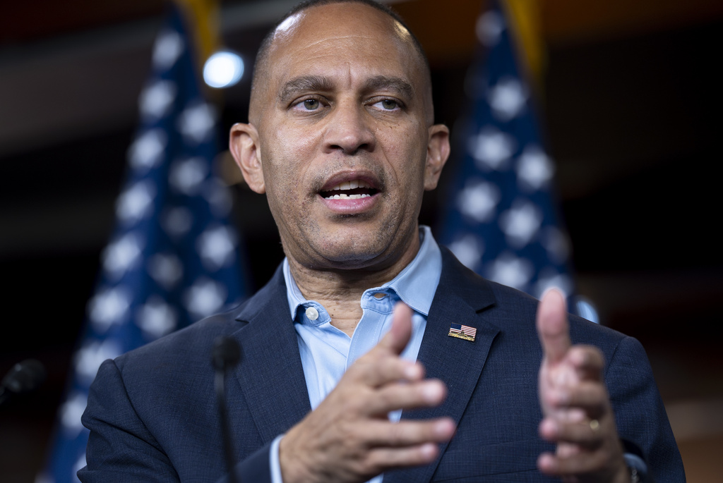 House Minority Leader Hakeem Jeffries, D-N.Y.