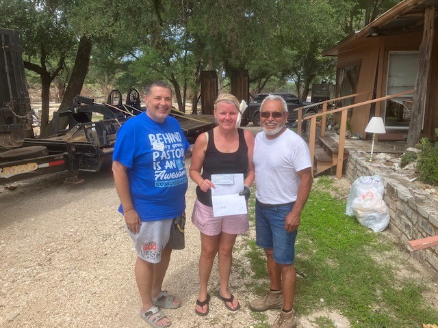 Central Texas Flood Relief Distribution at Kerrville Global Methodist Church